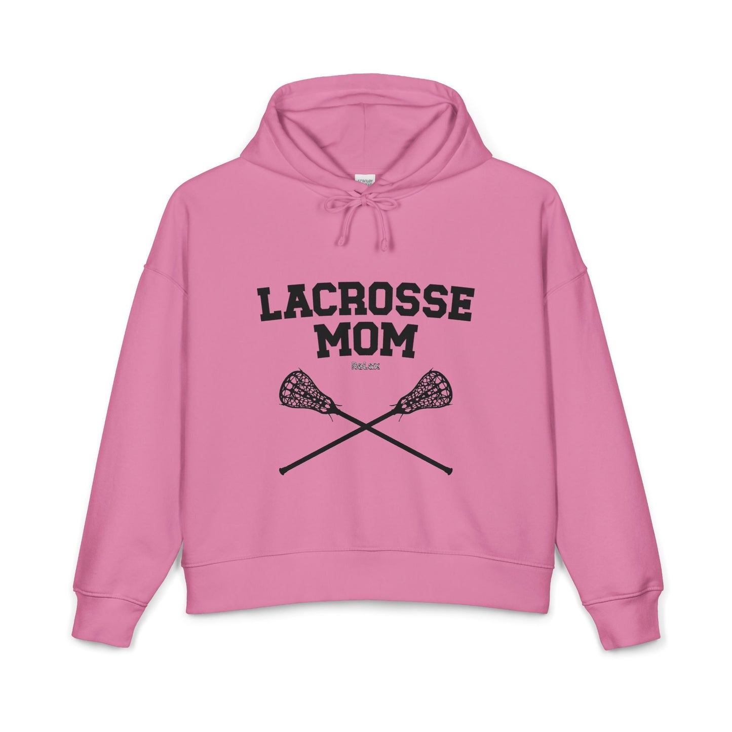 Lacrosse Mom Crossed Sticks Hoodie