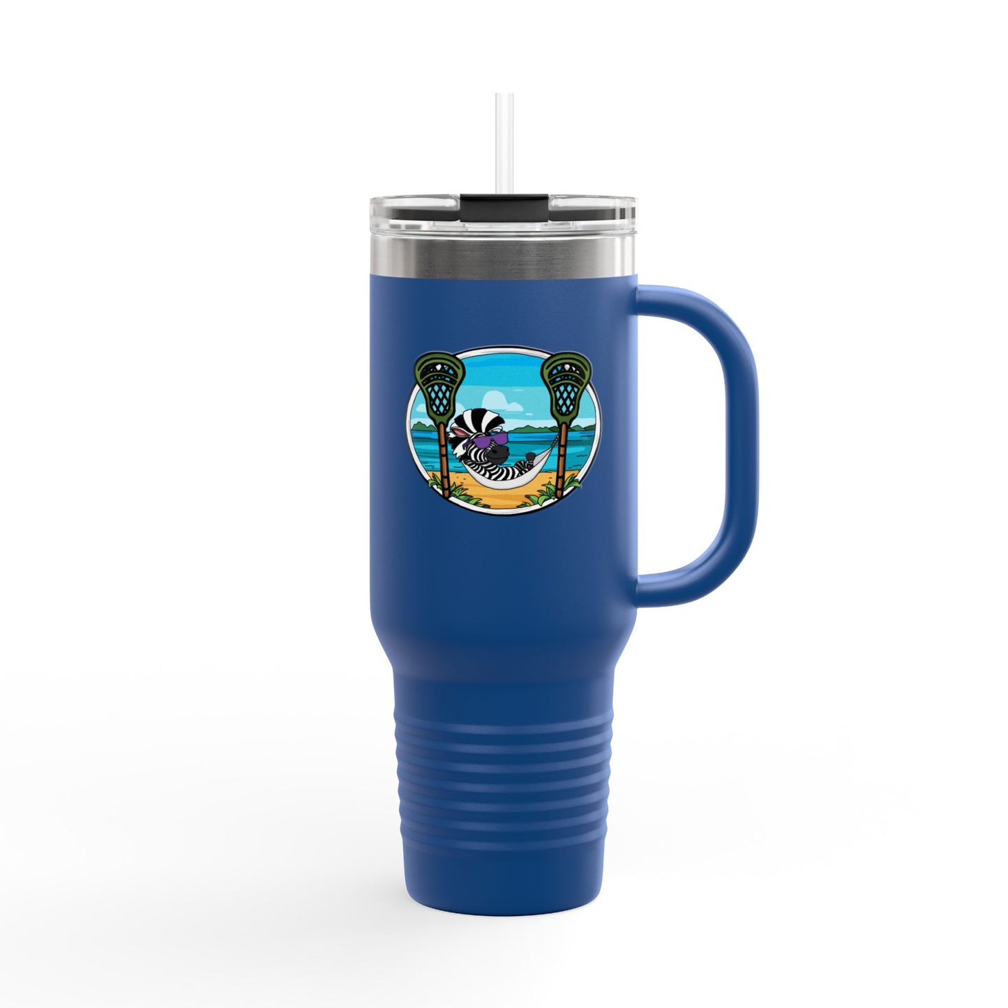ReLax TEAM ZEBRA 40oz Insulated Tumbler