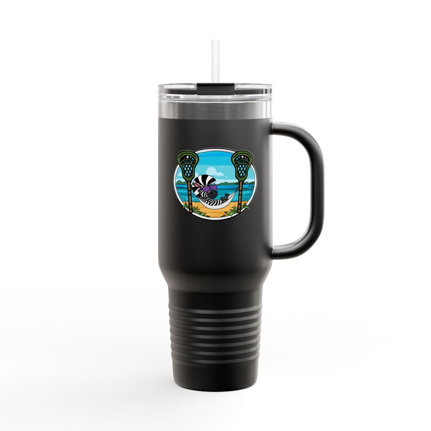 ReLax TEAM ZEBRA 40oz Insulated Tumbler