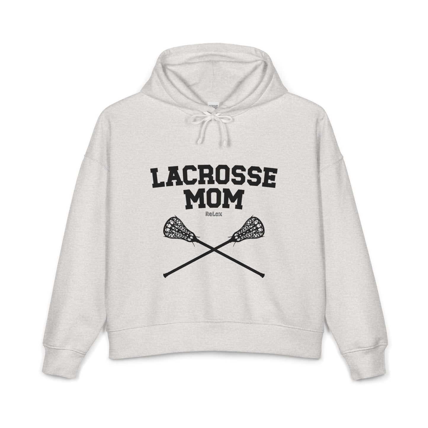 Lacrosse Mom Crossed Sticks Hoodie