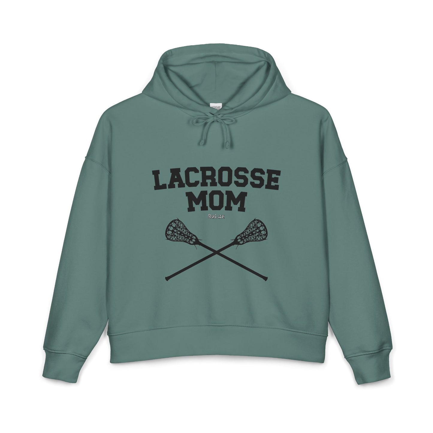 Lacrosse Mom Crossed Sticks Hoodie