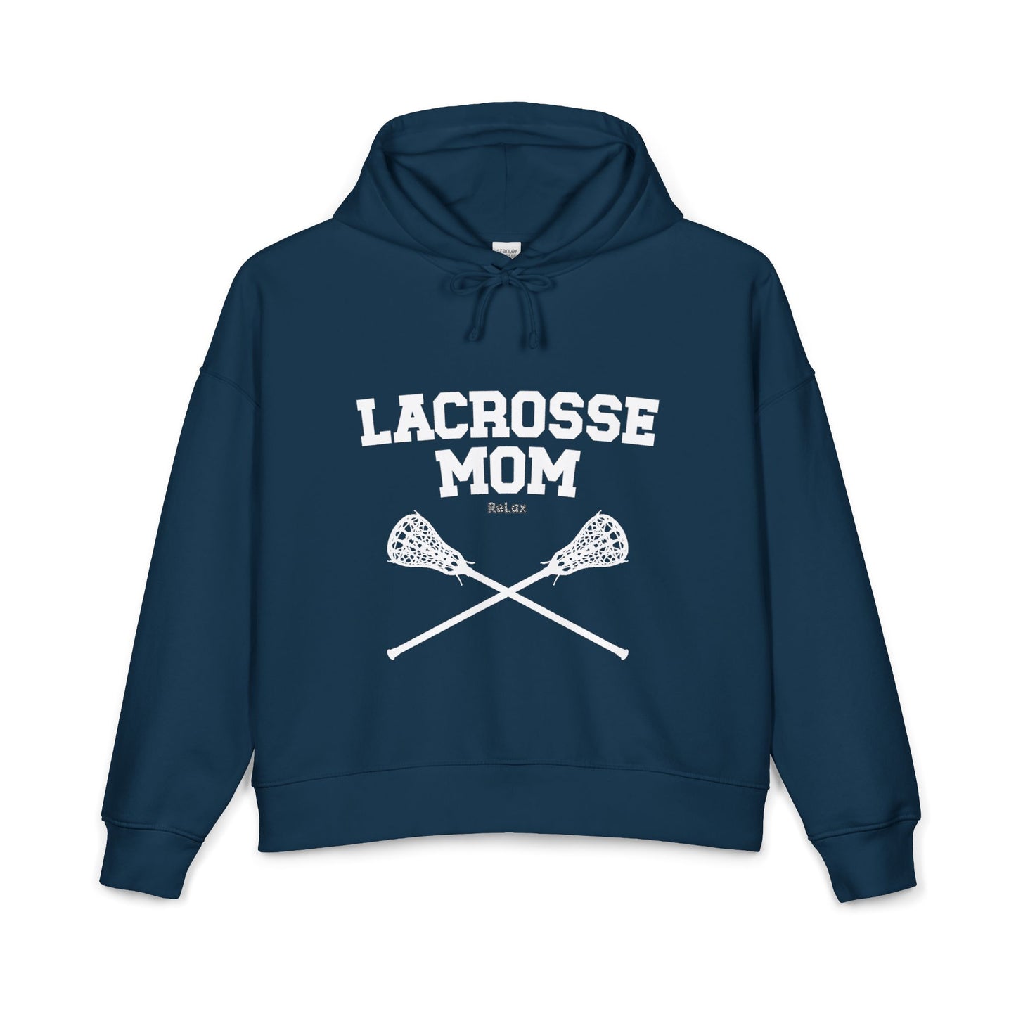 Lacrosse Mom Crossed Sticks Hoodie