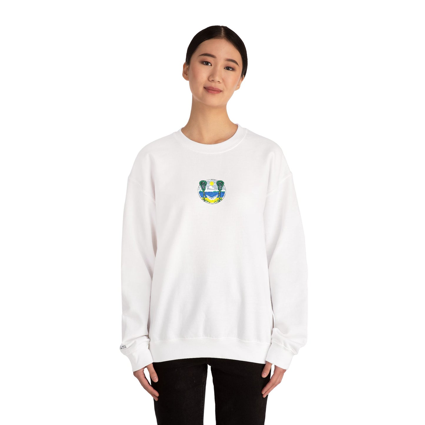 ReLax Embroidered Crewneck