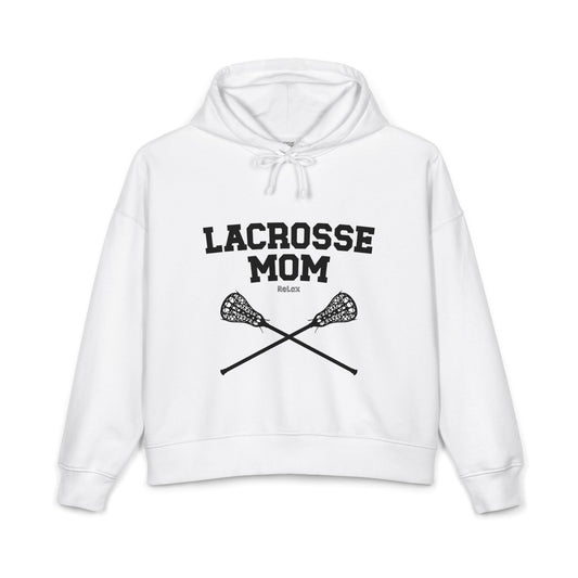 Lacrosse Mom Crossed Sticks Hoodie