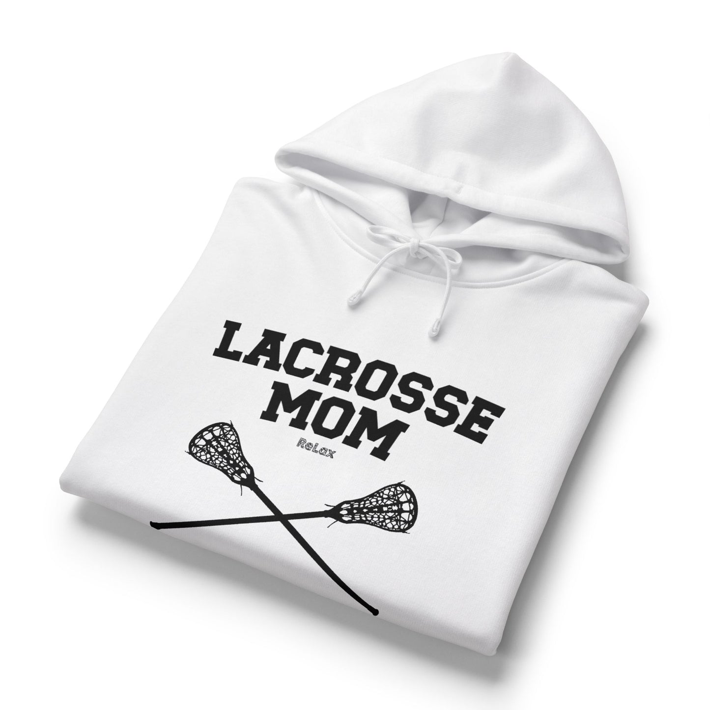 Lacrosse Mom Crossed Sticks Hoodie